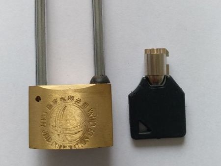 6公分钩电力表箱锁|长钩6公分全铜挂锁|6公分铜挂锁